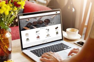 طراحی سایت فروشگاهی قهوه آنلاین